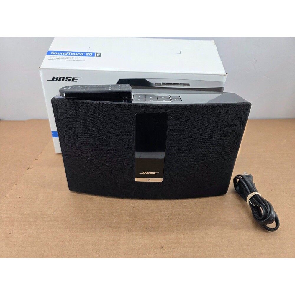 Bose SoundTouch 20 Series III  Bluetooth black with remote